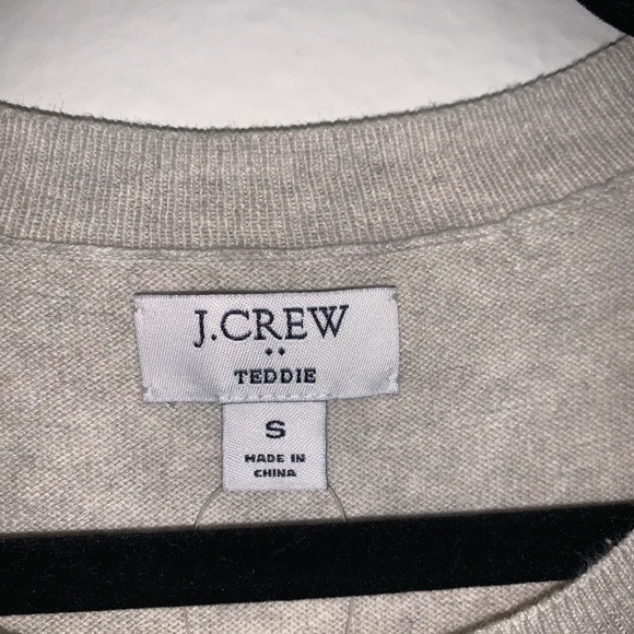 NWT j.crew sweater gray size small - Picture 6 of 8